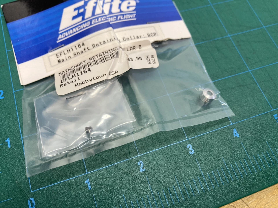 E-Flite EFlite EFLH1164 Main Shaft Retaining Collar BCP - Image 3 of 4