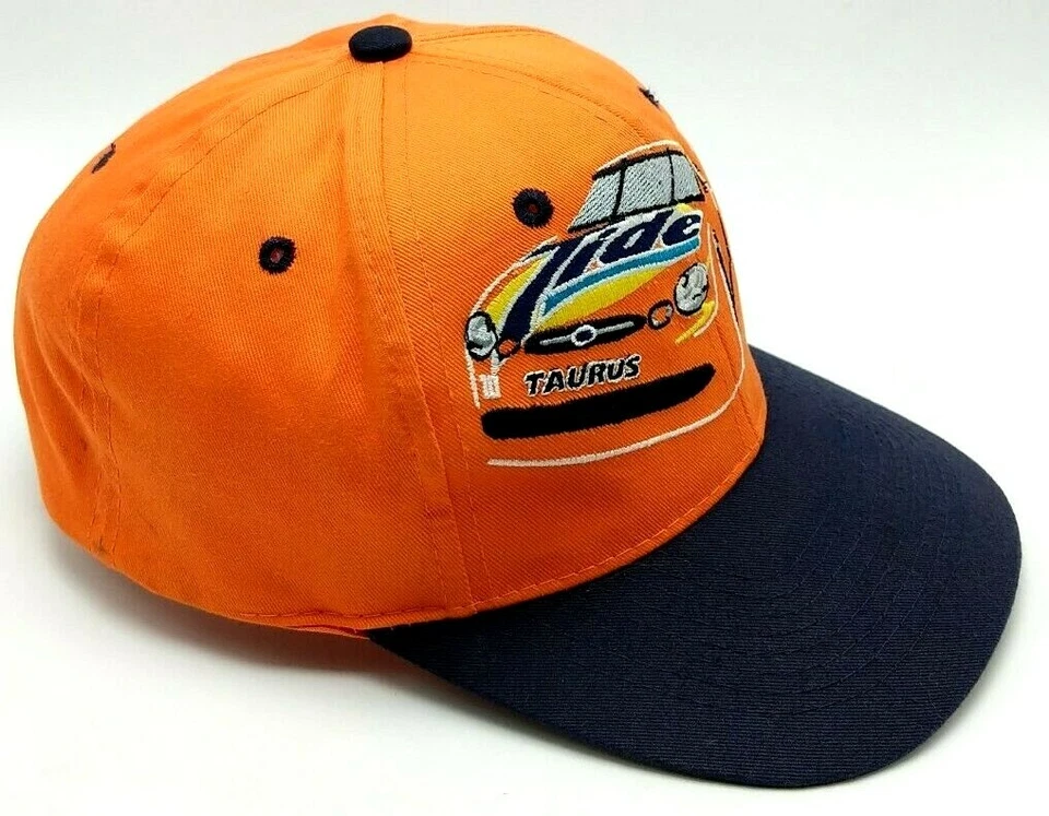 RICKY RUDD шляпа оранжевый синий регулируемый крышка Nascar - Изображение 4 из 4
