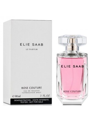 ELIE SAAB LE PARFUM ROSE COUTURE EAU DE TOILETTE SPRAY 90 ML / 3 FL.OZ. TESTER