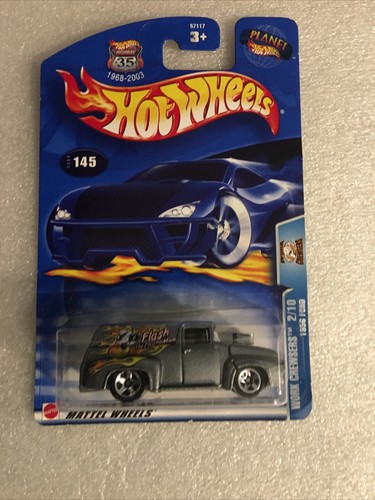 Hot Wheels 4 For You (4)56 Ford panel vans Nice Mix New On Card B140 - Picture 7 of 12