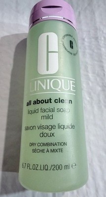 Clinique All About Clean Liquid Facial Soap Mild 6.7 fl oz / 200ml