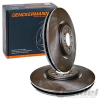 2X Denckermann Bremsscheiben 310Mm BelÜFtet Vorne Passend FüR Audi A1 A3 TT Seat