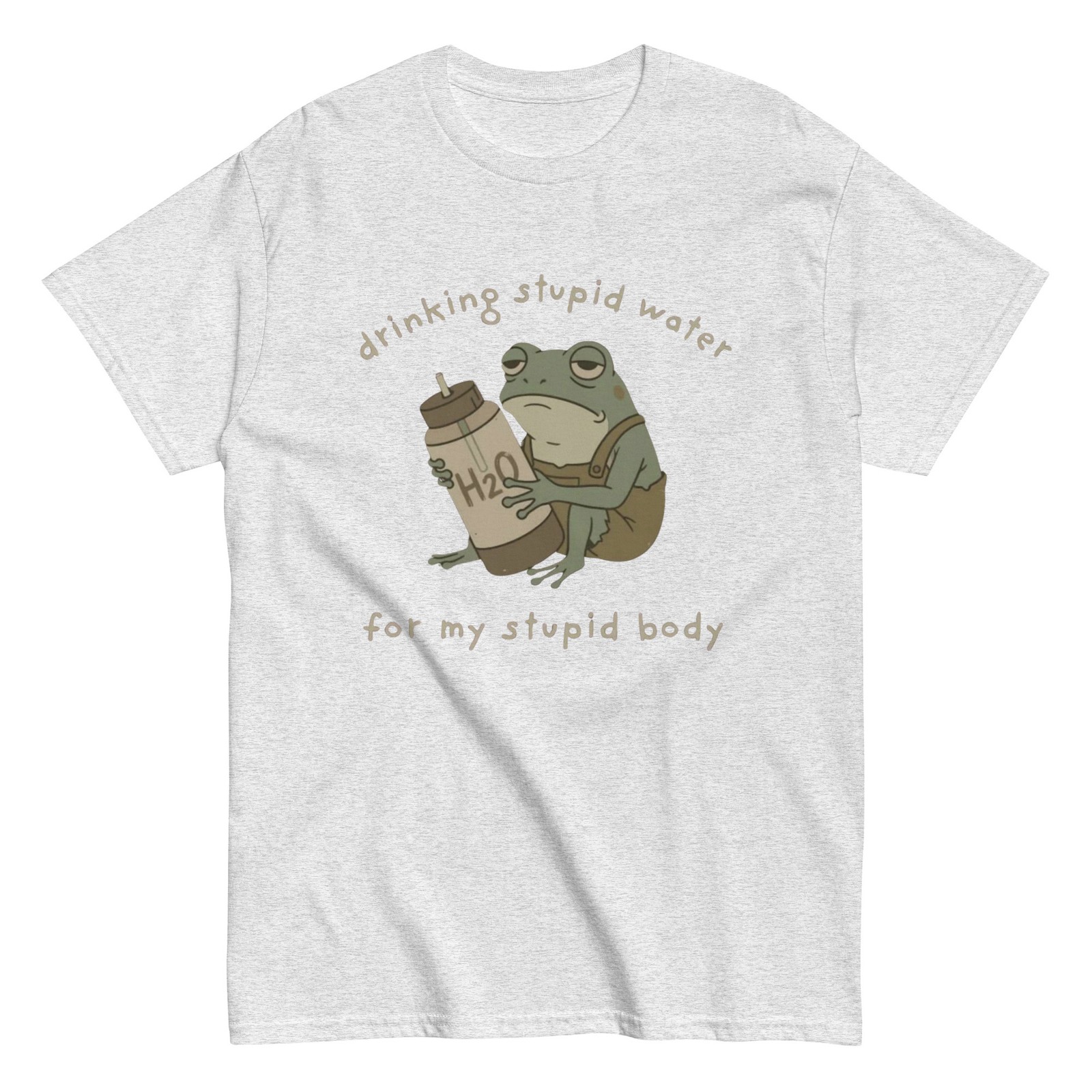 Camiseta Drinking Stupid Water For My Stupid Body | TDAH | Cuidado personal | S-5XL