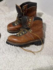 Dexter Vintage Vibram Boots ROF Insulated Gorpcore Brown Leather 6.5 M