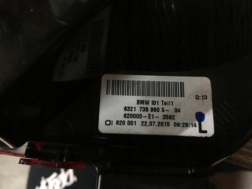 Luces traseras completas BMW 63217389605 63217389606 I3 - Imagen 16 de 16