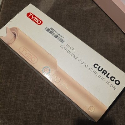Tymo Curlgo Cordless Auto Curling Iron 1 inch Voice Interaction,(New/Open box)