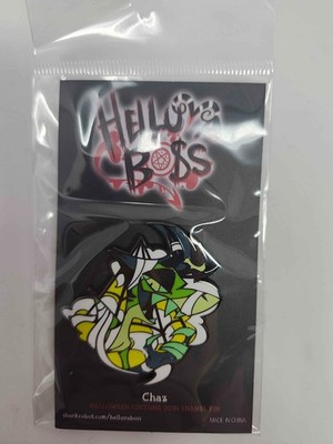 Helluva Boss Chaz Halloween Mummy Pin *OFFICIAL* Shark Robot Vizipop