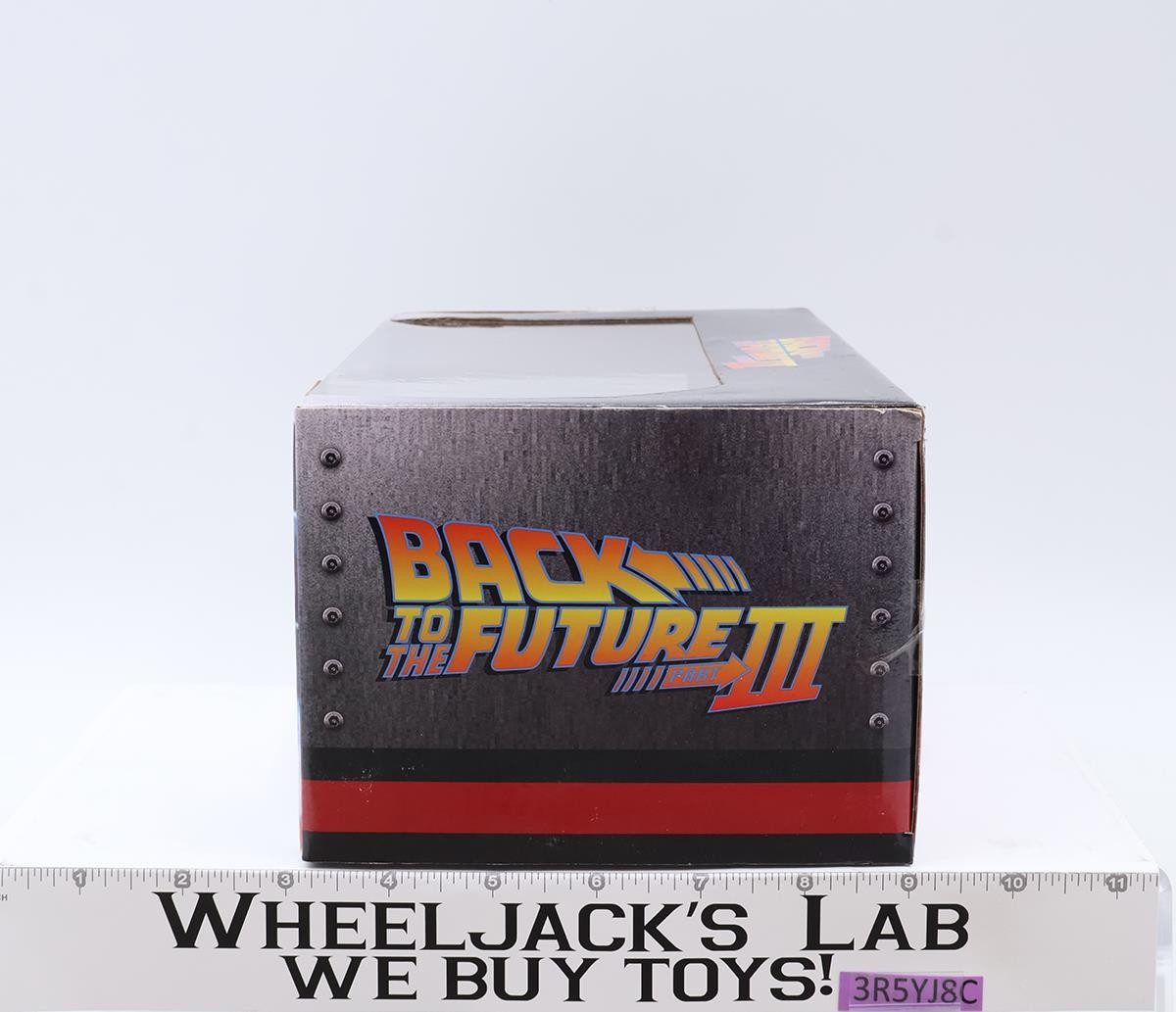 Time Machine DeLorean Die-Cast Back to the Future Part III Jada 1