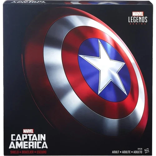 Marvel Legends Series Captain America Shield 1:1 Hasbro & Original Box 24” Inch