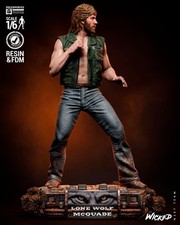 Chuck Norris Lonewolf McQuade Sculpture Unpainted Kit Fan Made
