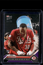 Will Benson - 2023 MLB Topps Now #401 Purple 14/25 Parallel Cincinnati Reds