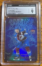 2021-22 Fleer Ultra Scoring Kings Nathan MacKinnon #SK-22 CGC Mint 9