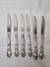 Set of 6  1847 Rogers Bros Heritage Dinner / Butter Knife