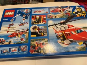 Sealed LEGO CITY: Fire Helicopter (7206) Eh5