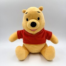 Vintage 2001 Fisher Price Disney Winnie the Pooh Plush Stuffed Animal Mattel 9"