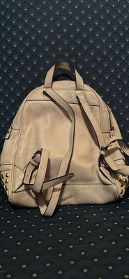 Michael Kors Kenly Medium Pebbled Leather Backpack in Blush Pink with Gold Studs MICHAEL KORS KENLY MEDIUM BACKPACK PEBBLED LEATHER PINK GOLD  main image 4