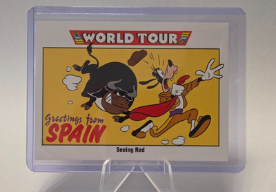 1991 Impel Disney Collector Cards World Tour Seeing Red #173 Rare