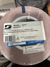 92737 2" Wide x 150' Long 30u 30 Micron A/O Microfinishing Film