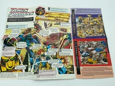 Transformers G2 1991 larger folder catalogue Europe turbomasters predators etc