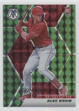 2021 Panini Mosaic Rookie Green Mosaic Prizm Alec Bohm #220 1f20