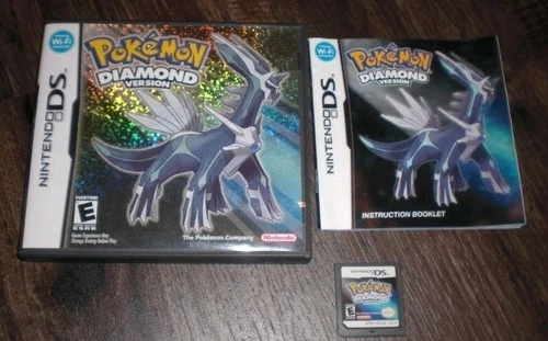 Pokemon Diamond Version (Nintendo DS) 2007 CIB AUTHENTIC Tested