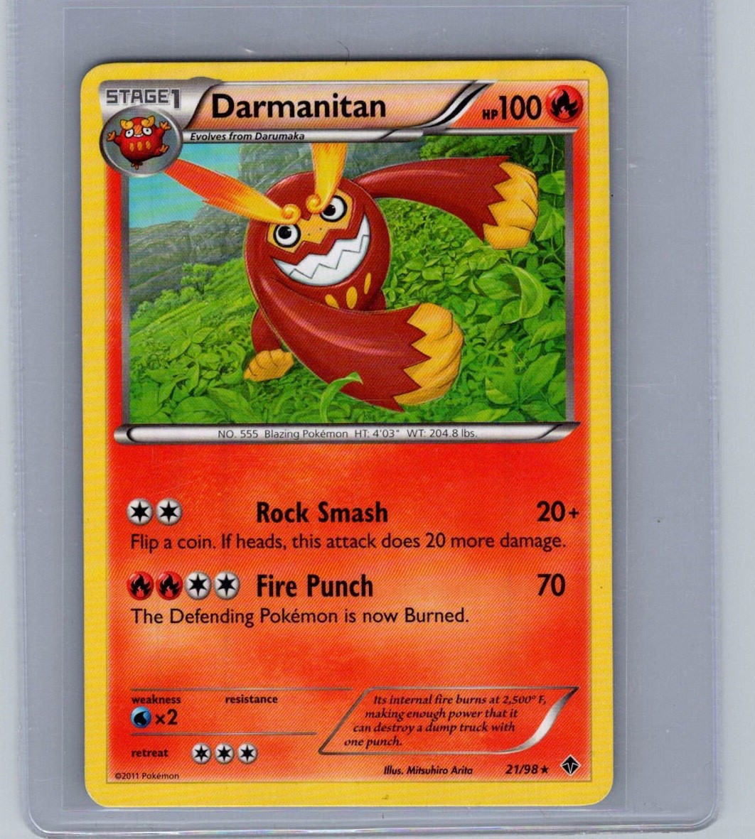 Darmanitan 21/98 Emerging Powers - Vintage Pokemon TCG