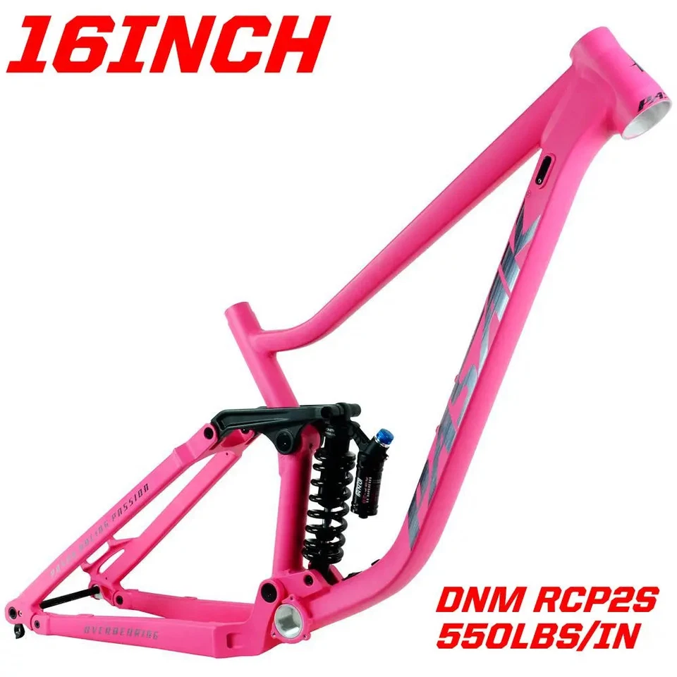 Shock Absorber Mountain XC Bike Soft Tail Frame 29er DH AM Mtb Boost Frameset - Image 2 of 4