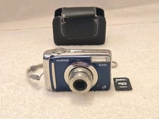 Fujifilm FinePix A805 Fuji 8.3MP Digital Camera, Blue 3x Zoom, Working
