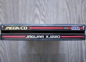 Sega Mega CD Game - Jaguar XJ220 With Manual