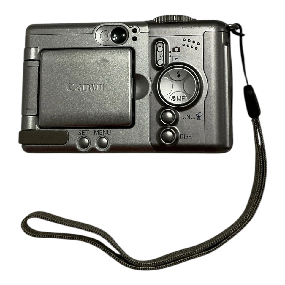 Canon PowerShot A80 4.0MP Digital Camera - Silver - Image 2 of 4