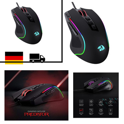 Redragon M612 RGB Gamingmaus 8000 DPI 11 Tasten 5