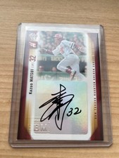 [OBO/MSG]Uniform Number 32 Bbm2011 Kazuo Matsui Autograph Card
