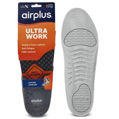 Airplus Ultra Work Memory Plus Shoe Insoles for All Day Comfort and Foot Pain...