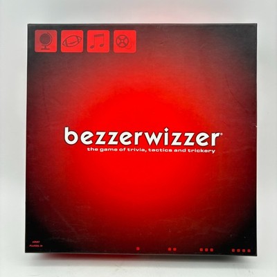 Bezzerwizzer COMPLETE Mattel 2006 Trivia Tactics Trickery Party Friends
