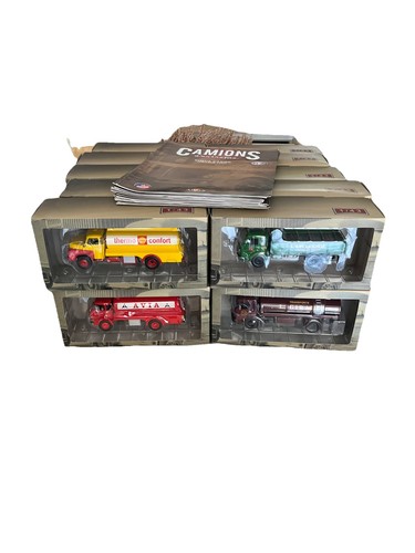 Konvolut 20 LKW + 20 Revue 1/43
