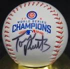 TOM RICKETTS Signed 2016 Chicago Cubs World Series Rawlings Baseball PSA/DNA