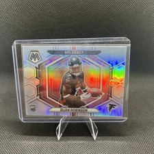 2023 Panini Mosaic Bijan Robinson Silver  Holo NFL DEBUT Rookie Card RC Falcons