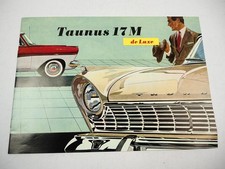 Ford Taunus 17M de Luxe P2 Limousine 1698 ccm Prospekt 1957