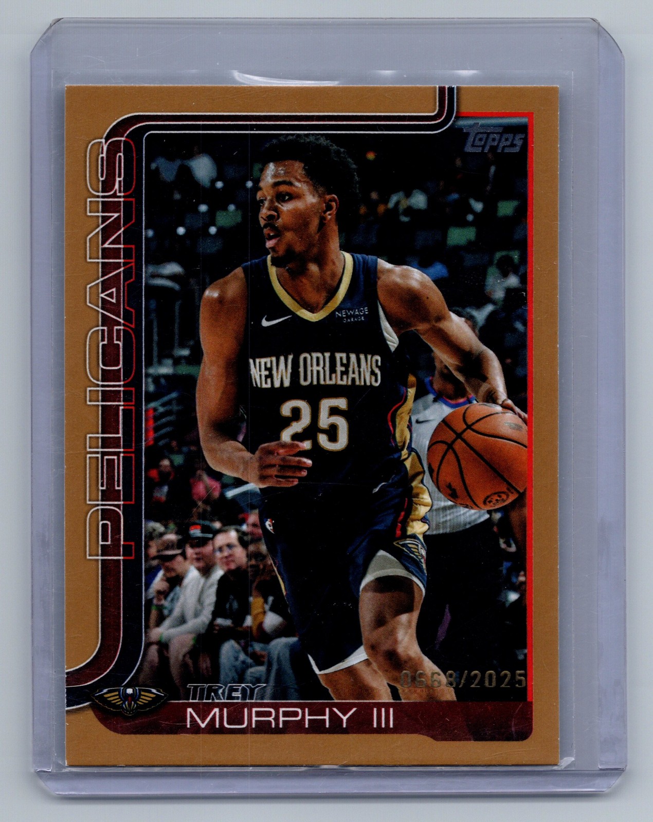 2025-26 Topps #190 Trey Murphy III Gold #/2025