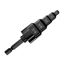 Air Conditioner Copper Pipe Tube Expander Swaging Tool Drill Bit Flaring 5 Sizes