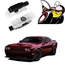 2Pcs Car Door Lights Compatible with 2015-Present Challenger Scat Pack