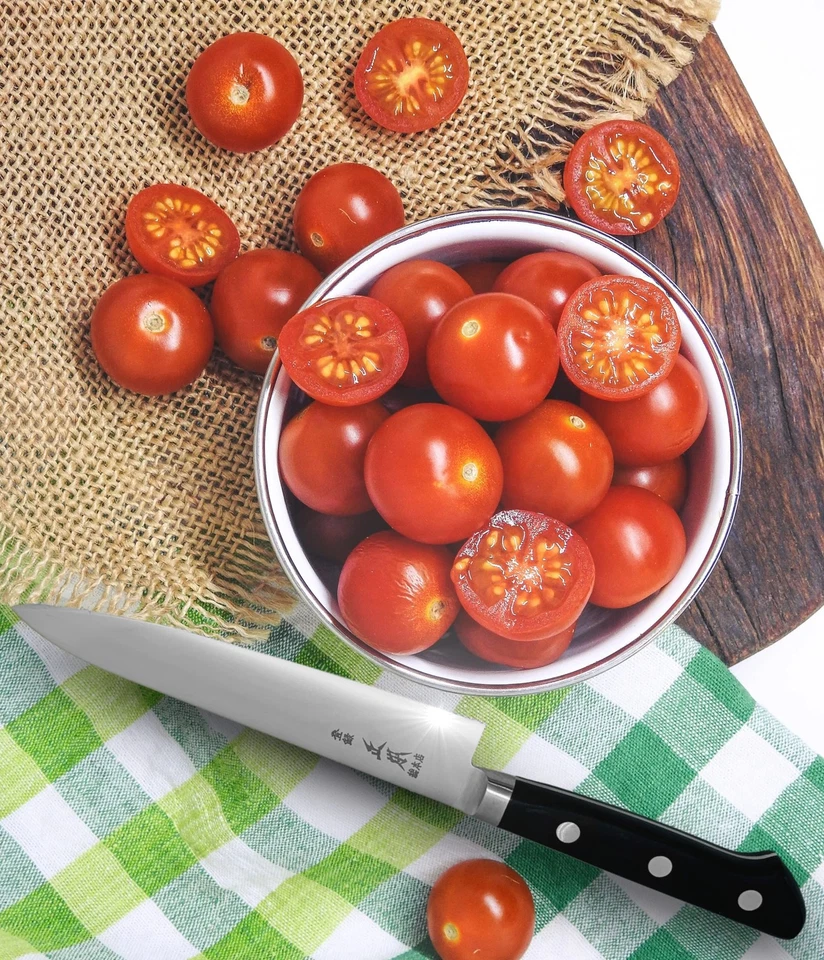 Японский мелкий нож AT 5 дюймов (120 мм) кухонный маленький универсальный нож, острый японский... - Изображение 4 из 4