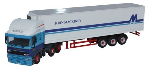 OXFORD DIECAST 76EC002 ERF EC OLYMPIC FRIDGE JOHN MACKIRDY LTD- OO gauge