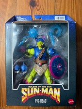 MOTU Origins Pig-Head Rulers of the Sun HDT01 Mattel Carded Figure NIP