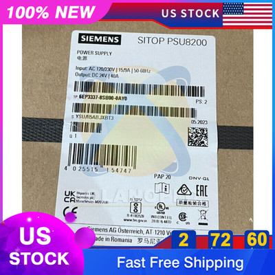 SIEMENS 6EP3337-8SB00-0AY0 Power Supply New One 6EP3 337-8SB00-0AY0