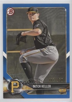 2018 Bowman Draft Blue 107/150 Mitch Keller #BD-86 0l1