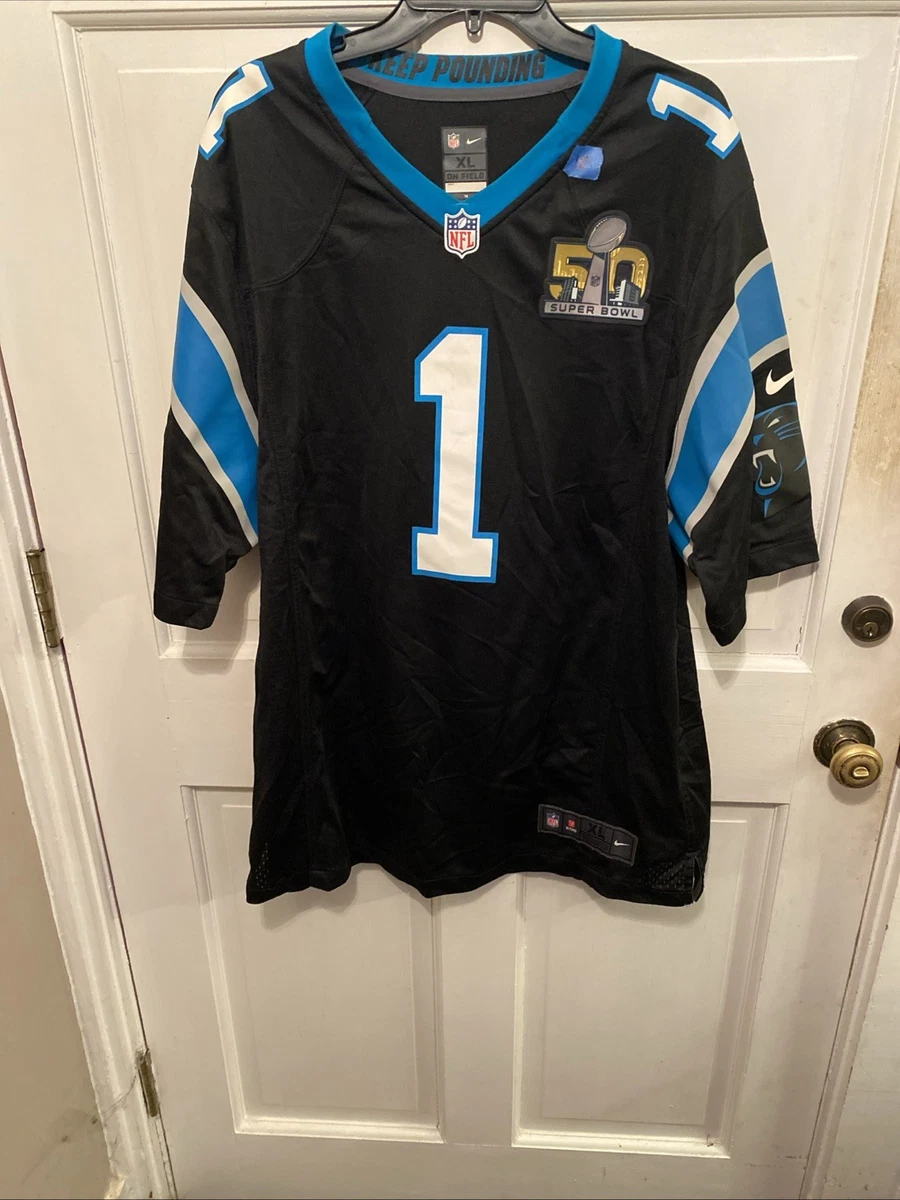 NFLオンフィールドユニフォーム パンサーズ / キャム・ニュートン