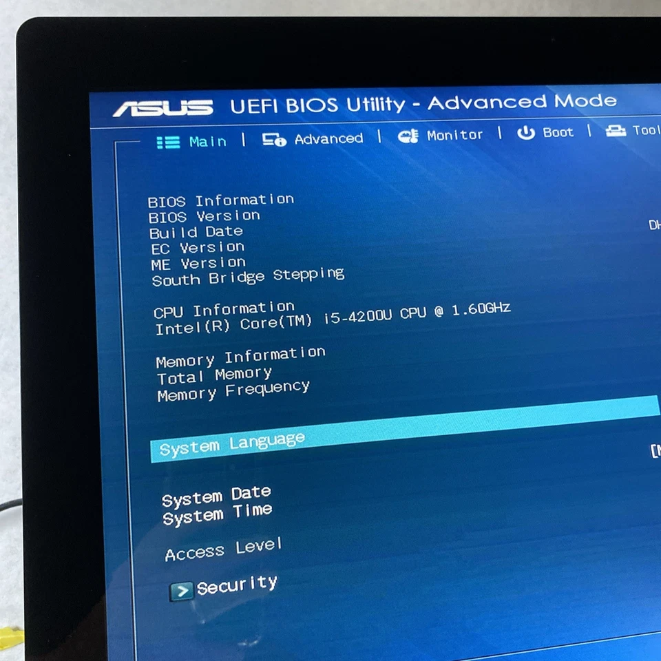 ASUS All-in-One PC ET2321I 23" Touch Core i5-4200U 1.60MHz 8GB RAM No Stand HDD - Image 3 of 4