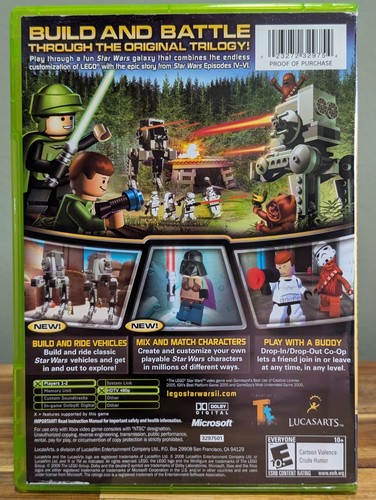 LEGO Star Wars II 2: The Original Trilogy (Microsoft Xbox) No Manual - Tested⬅️ - Picture 2 of 5