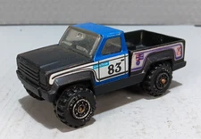 Vintage 1978 Tonka Blue Pickup Truck Pressed Steel & Plastic